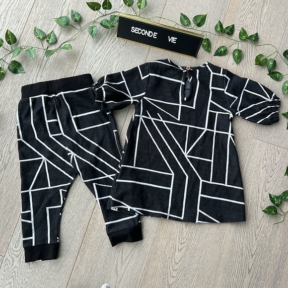 Turtledove London geometric cozy set - Picture 3 of 4